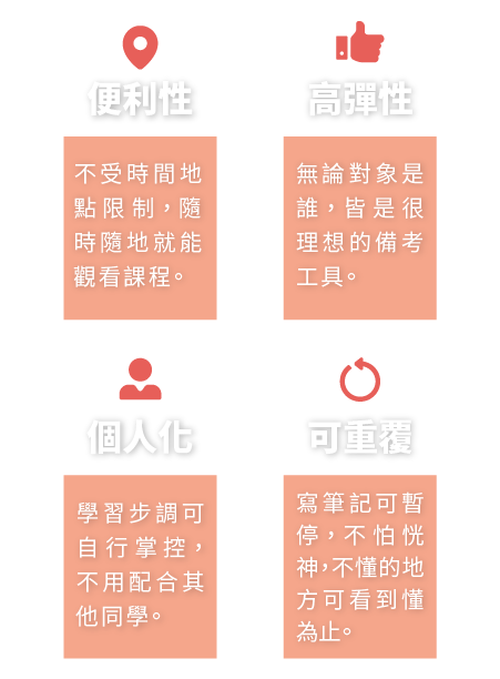 函授課程4大優勢