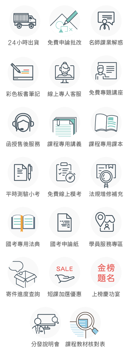 函授課程輔考資源